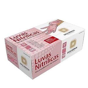 Luvas Nitrílicas Rosa