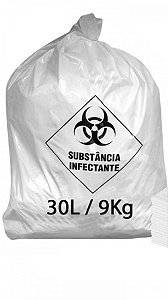 Saco Para Resíduo Infectante - 30 Litros