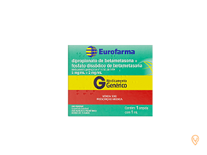 DIPROPIONATO DE BETAMETASONA + FOSFATO DISSÓDICO DE BETAMETASONA