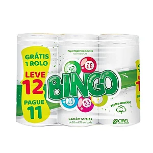 Papel Higiênico Belipel Bingo
