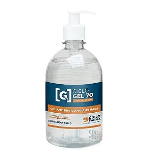 ÁCOOL EM GEL 70 % - 500mL