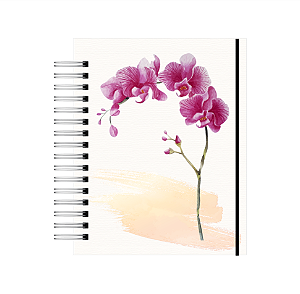 Produto - Agenda Datada: Coleção Floral Orquídea