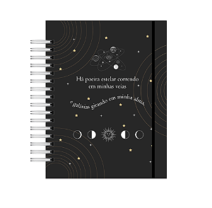 Produto - Agenda Datada: Coleção Universo - Poeira Estelar