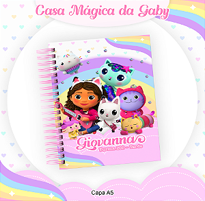 Produto - Caderno Infantil - A Casa Mágica da Gaby