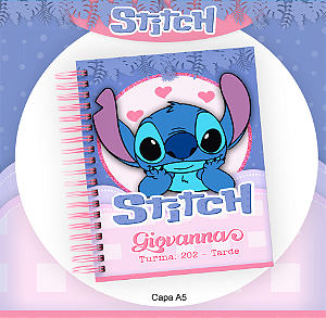 Produto - Caderno Infantil - Stitch