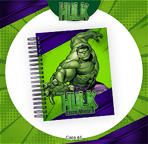Produto - Caderno Infantil - Hulk