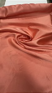 Tecido zibeline coral 100% poliester 140cm de larg