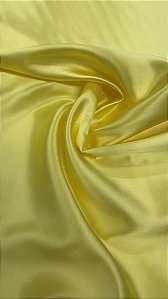 Tecido zibeline amarelo100% poliester 140cm de larg