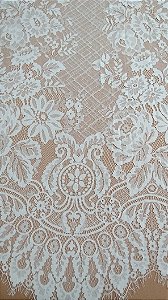 Tecido Renda Chantilly off white un-300x145