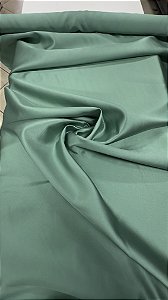 Tecido zibeline verde 100% poliester 140cm de larg