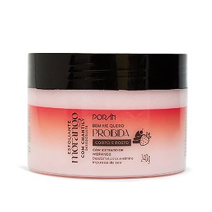Esfoliante Corporal Morango com Chantily Porán
