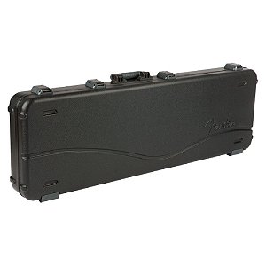 Case Fender Deluxe Molded para Contrabaixo Canhoto Preto