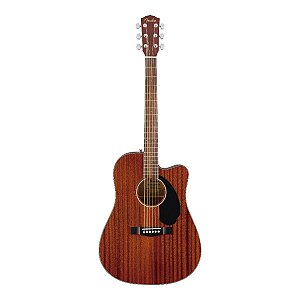 Violao Fender CD 60SCE Dreadnought WN All Mahogany