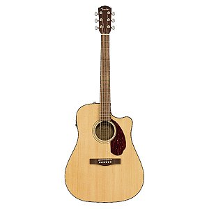 Violao Eletrico Dreadnought Fender CD 140SCE WN Natural