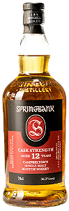 SPRINGBANK 12 ANOS CASK STRENGTH 2024 - 56,2%
