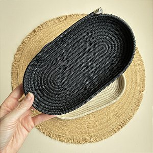 Bandeja Strass | P Preta Pronta Entrega