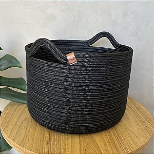 Cesto Organizador 30cm x 20cm | Corda Náutica | Pronta Entrega