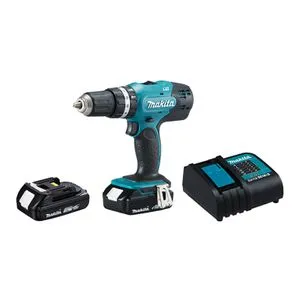 PARAFUSADEIRA E FURADEIRA IMPACTO C/2 BAT 18V DHP453SHE SYE C/MALETA MAKITA