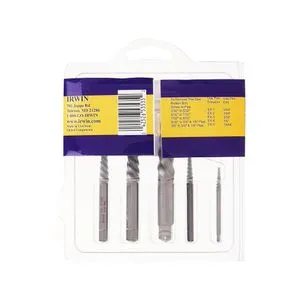 CONJUNTO EXTRATOR PARAF QUEBRADO 5PCS IRWIN