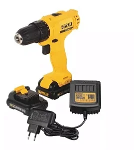DEWALT PARAFUSADEIRA FURADEIRA 10MM 3/8" 2 BAT 12V C/ BOLSA DCD700C2-BR