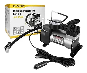B-TEK MINI COMPRESSOR DE AR PORTATIL 12V