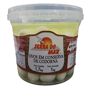 Ovo de Codorna em Conserva 1 kg