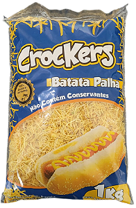 Batata Palha Extra Fina S/ Conservantes 1 kg