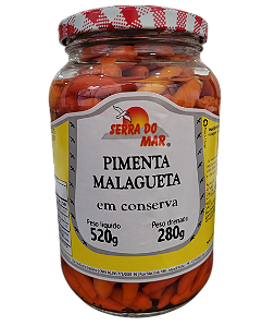 Pimenta Malagueta em Conserva 520 Gr
