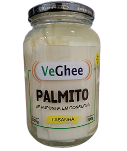 Palmito de Pupunha em Conserva - Lasanha 300 gr