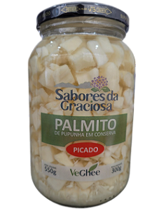 Palmito de Pupunha em Conserva - Picado 300 gr