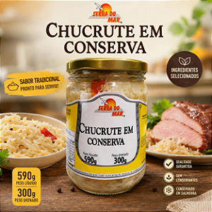 Chucrute em Conserva 300 gr