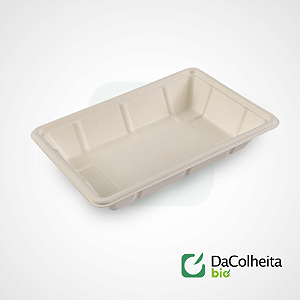 Bandeja Ecológica 550ml 21x13cm – Frutas e Legumes | DaColheita Bio | 500 Unidades