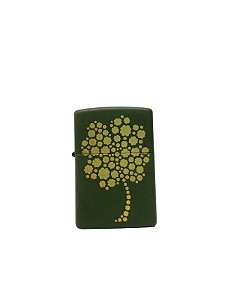 Isqueiro Zippo Trevo Four Leaf Clover