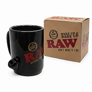 Caneca Com Suporte RAW Black Slow Burning Papers