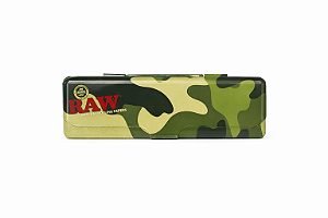 Porta Seda RAW Camuflado Camo Metal Paper Case