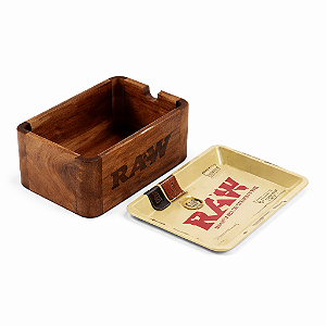 Bandeja Cache Box Mini Wood RAW Original