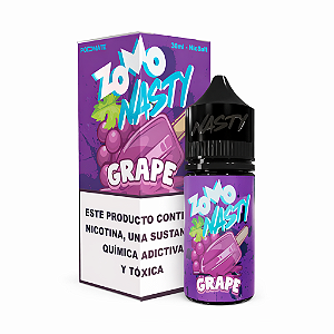 Líquido Zomo Nasty PodMate NicSalt Grape de 35mg