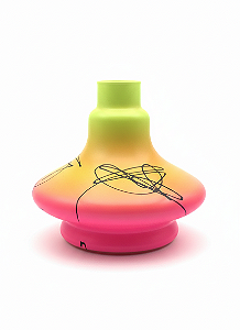 Base para Narguilé Vaso Aladin – Edição Sunset Gradient