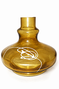 Vaso para Narguilé Aladin – Gold Translucent Edition