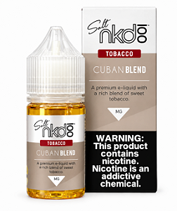 NKD 100 Salt Tobacco Cuban Blend – Nic Salt 30ml