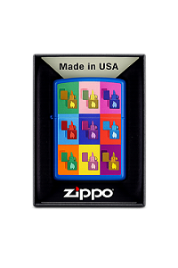Zippo Original Pop Art – Fabricado nos EUA