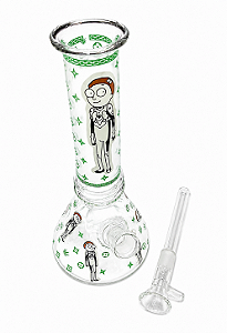 Bong de Vidro Rick and Morty
