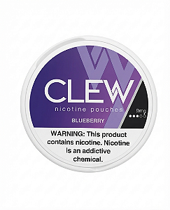 Pouch de Nicotina CLEW Blueberry – 9 mg