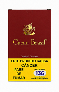 Charuto Cacau Brasil – Petaca com 5 Charutos