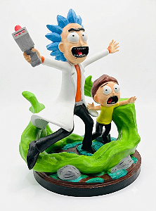 Rick and Morty 3D Decorativo