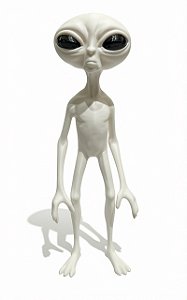 ET Decorativo 3D – Alienígena Braços Longos