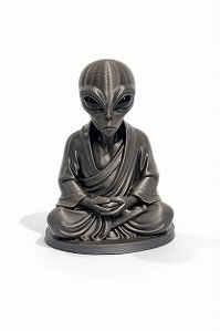 Alien 3D Monge Zen — Paz Interior Espacial