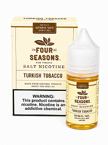 Four Seasons Fine Tobacco – 35mg Turkish Tobacco Salt Nicotine 30mg