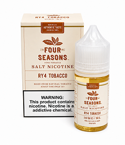 Nic Salt Four Seasons 35mg RY4 Tobacco 30mg – 30ml