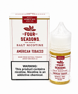 Four Seasons Salt Nicotine 30mg – American Tobacco | 30ml